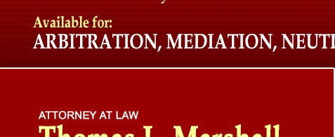 Law Office of Thomas L. Marshall - Family, Trusts & Estates, and Dispute Resolution in San Diego Since 1976